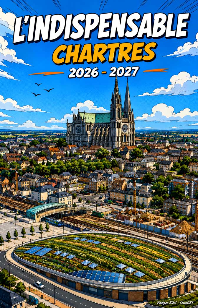 couverture du guide de Chartres
