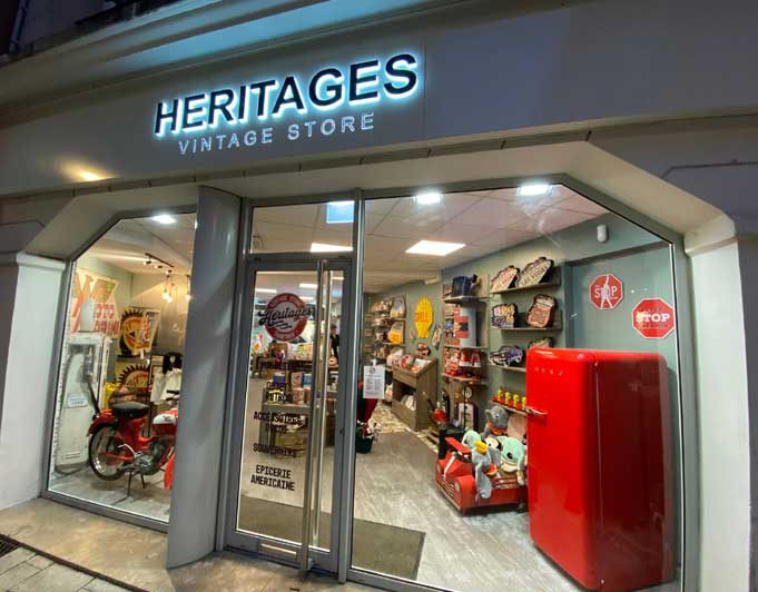 Heritages vintage store cha